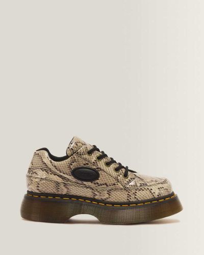 Buzz 5-Ösen Snake Print Leder Schuhe in , Größe: 37 - Dr. martens - Modalova