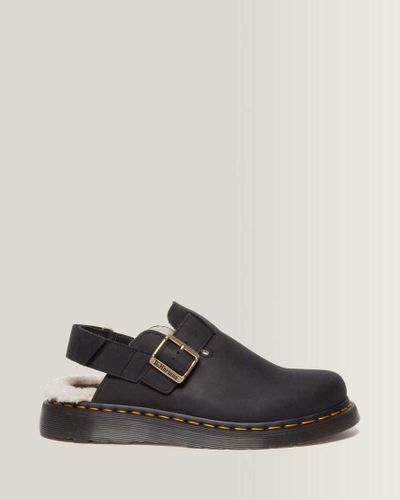 Mules Jorge II Foderati In Pelliccia Sintetica in , Dimensione: 38 - Dr. martens - Modalova