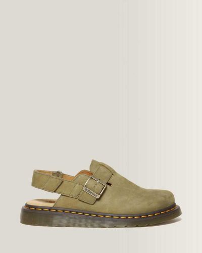 Jorge II Tumbled Nubuck Leder Slingback Mules in , Größe: 46 - Dr. martens - Modalova