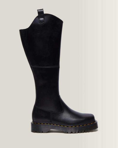 Amaayah Kniehohe Leder Reitstiefel in , Größe: 41 - Dr. martens - Modalova