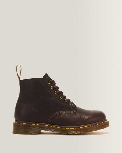 Stivali Stringati 101 Ub In Pelle Ambassador A 6 Occhielli in , Dimensione: 45 - Dr. martens - Modalova