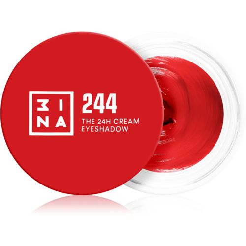 The 24H Cream Eyeshadow ombretti in crema colore 244 Red 3 ml - 3INA - Modalova