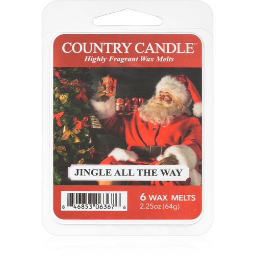 Jingle All The Way wachs für aromalampen 64 g - Country Candle - Modalova