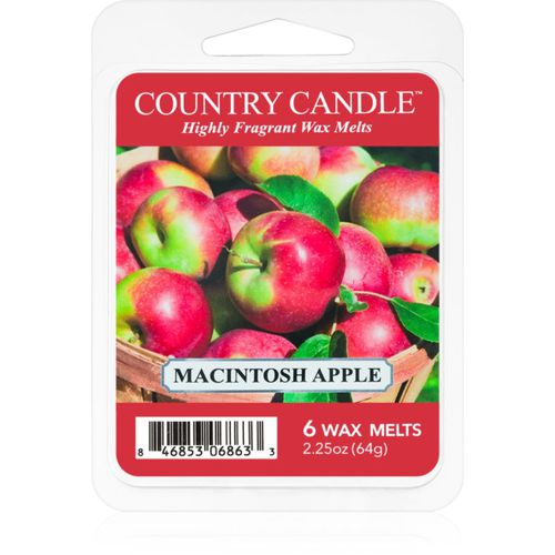 Macintosh Apple cera para lámparas aromáticas 64 g - Country Candle - Modalova