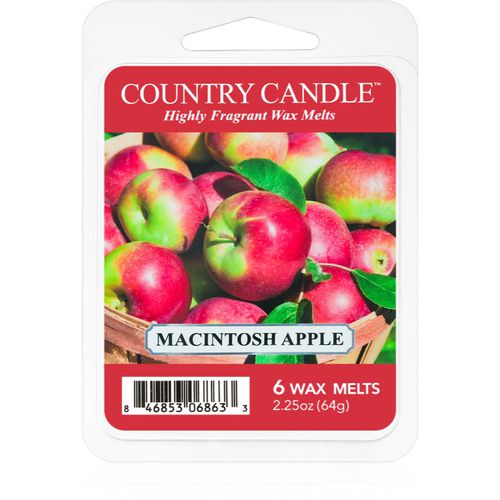 Macintosh Apple cera per lampada aromatica 64 g - Country Candle - Modalova