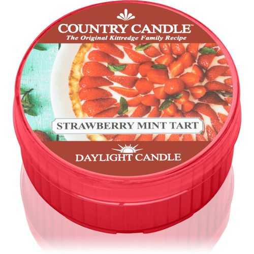 Strawberry Mint Tart teelicht 42 g - Country Candle - Modalova