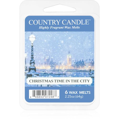 Christmas Time In The City cera per lampada aromatica 64 g - Country Candle - Modalova