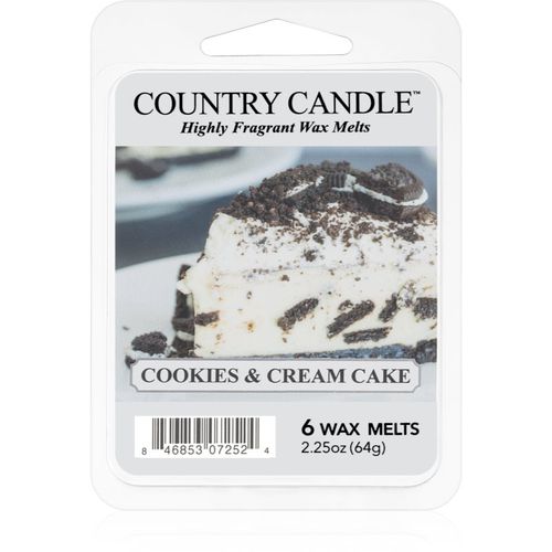 Cookies & Cream Cake cera per lampada aromatica 64 g - Country Candle - Modalova