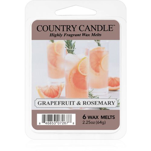 Grapefruit & Rosemary wachs für aromalampen 64 g - Country Candle - Modalova