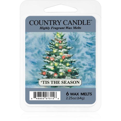 Tis The Season cera per lampada aromatica 64 g - Country Candle - Modalova