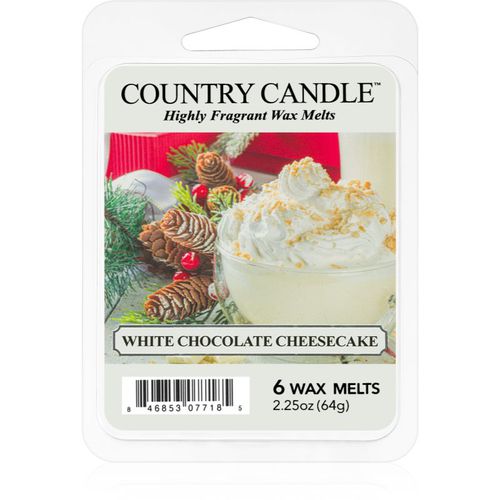 White Chocolate Cheesecake cera per lampada aromatica 64 g - Country Candle - Modalova