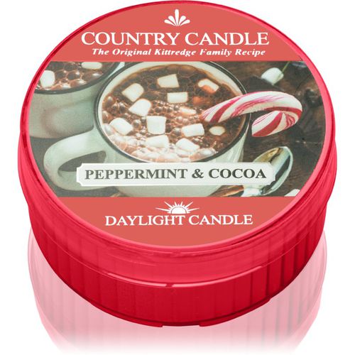 Peppermint & Cocoa Teelicht 42 g - Country Candle - Modalova