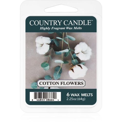 Cotton Flowers cera per lampada aromatica 64 g - Country Candle - Modalova