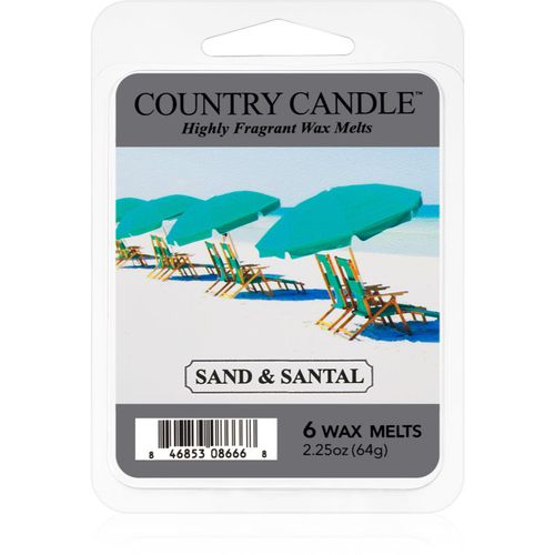 Sand & Santal cera para lámparas aromáticas 64 g - Country Candle - Modalova