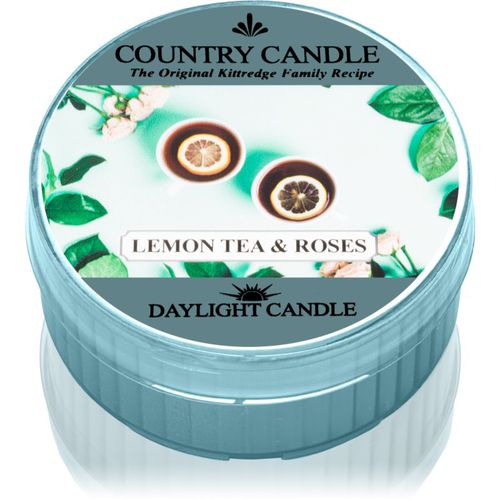 Lemon Tea & Roses Teelicht 42 g - Country Candle - Modalova