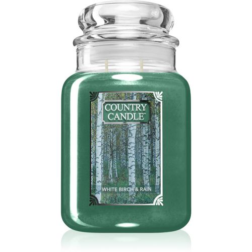 White Birch & Rain candela profumata 737 g - Country Candle - Modalova