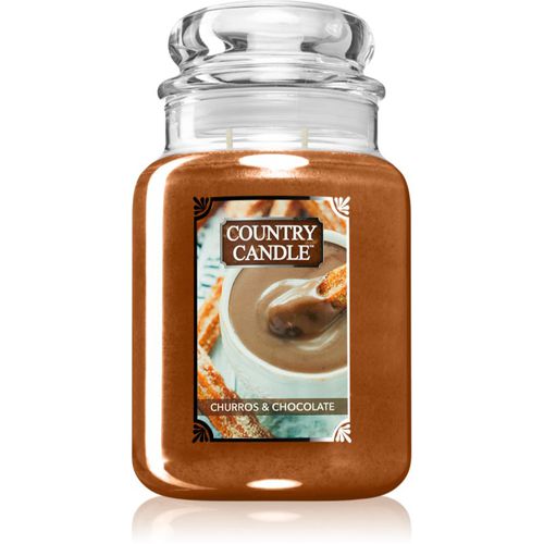 Churros & Chocolate vela perfumada 737 g - Country Candle - Modalova