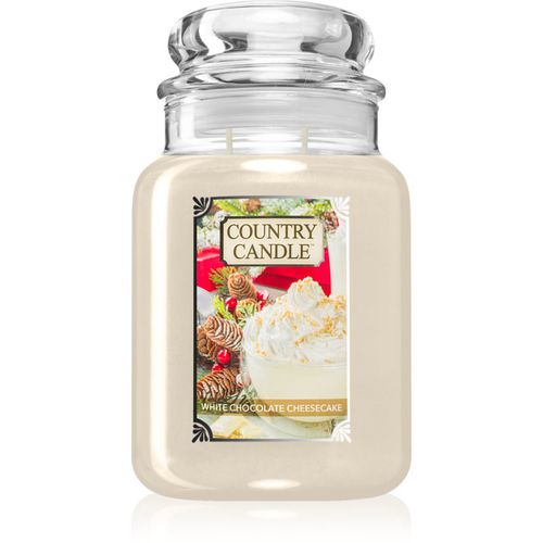 White Chocolate Cheesecake vela perfumada 737 g - Country Candle - Modalova