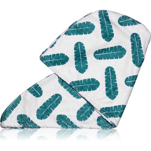 Microfibre Hair Towel Wrap Handtuch für das Haar 1.0 Leaf Print - Coco & Eve - Modalova