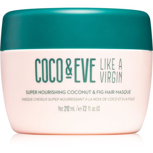 Like A Virgin Super Nourishing Coconut & Fig Hair Masque mascarilla de nutrición profunda para dar brillo y suavidad al cabello 212 ml - Coco & Eve - Modalova