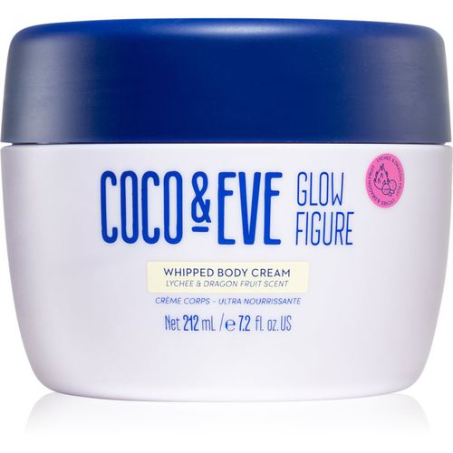 Glow Figure Whipped Body Cream crema corpo nutriente con profumazione Lychee & Dragon Fruit 212 ml - Coco & Eve - Modalova