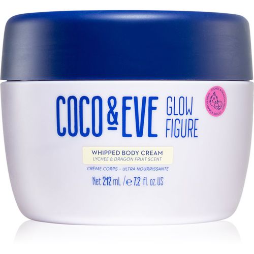 Glow Figure Whipped Body Cream crema corporal nutritiva con aroma Lychee & Dragon Fruit 212 ml - Coco & Eve - Modalova