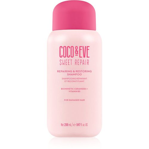 Sweet Repair Repairing & Restoring Shampoo Intensives Regenerierungsshampoo für beschädigtes und coloriertes Haar 280 ml - Coco & Eve - Modalova