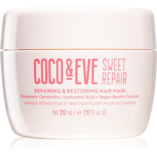 Sweet Repair maschera intensa per capelli più forti e luminosi 212 ml - Coco & Eve - Modalova