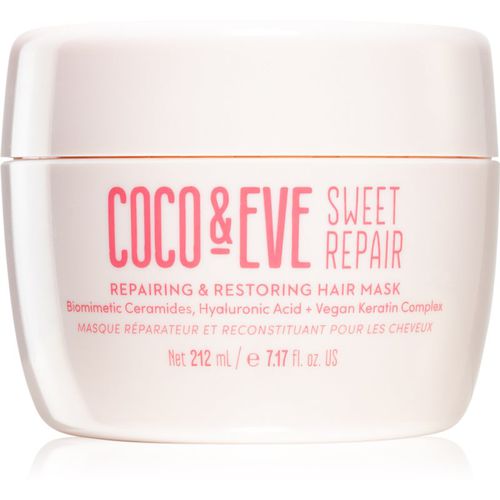 Sweet Repair Repairing & Restoring Hair Mask maschera intensa per capelli più forti e luminosi 212 ml - Coco & Eve - Modalova