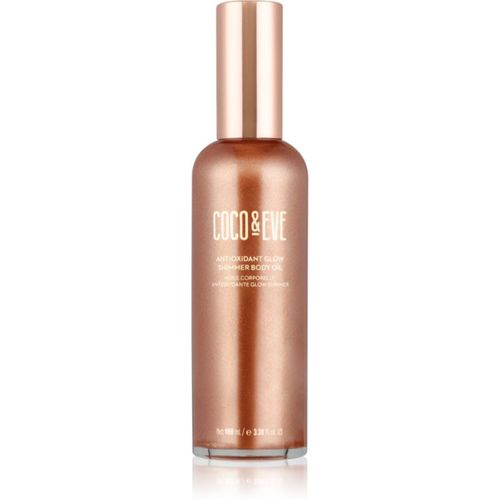 Sunny Honey Antioxidant Glow Shimmer Body Oil olio illuminante per il corpo 100 ml - Coco & Eve - Modalova