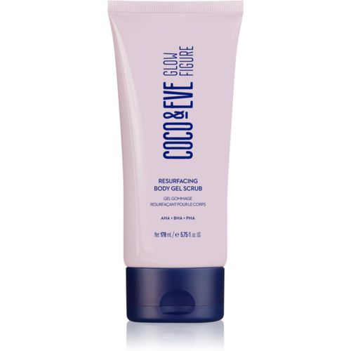 Glow Figure Resurfacing Body Gel Scrub exfoliante corporal de grano fino 170 ml - Coco & Eve - Modalova