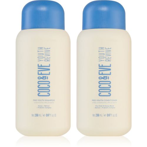 Youth Revive Pro Youth Hair Duo Kit set (para dar brillo y suavidad al cabello) - Coco & Eve - Modalova