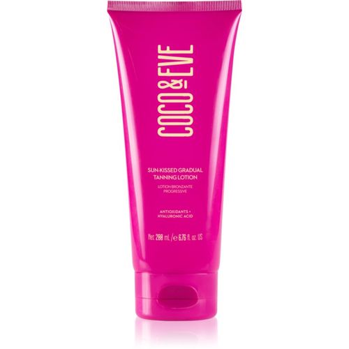 Sunny Honey Sun-kissed Gradual Tanning Lotion leche autobronceadora para un bronceado progresivo con aroma Coco-Mango 200 ml - Coco & Eve - Modalova