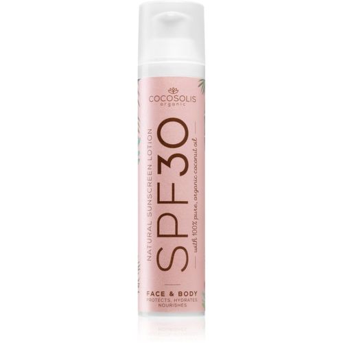Natural Sunscreen Lotion crema protectora solar SPF 30 100 ml - COCOSOLIS - Modalova