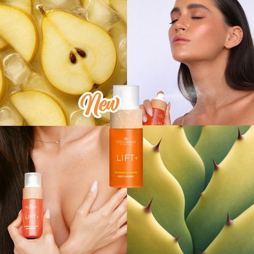 LIFT+ sérum efecto lifting para escote y pecho con aroma Pear 50 ml - COCOSOLIS - Modalova