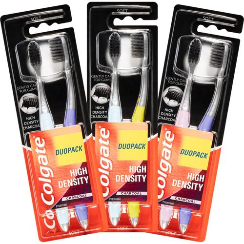 High Density Charcoal cepillo de dientes suave 2 ud - Colgate - Modalova