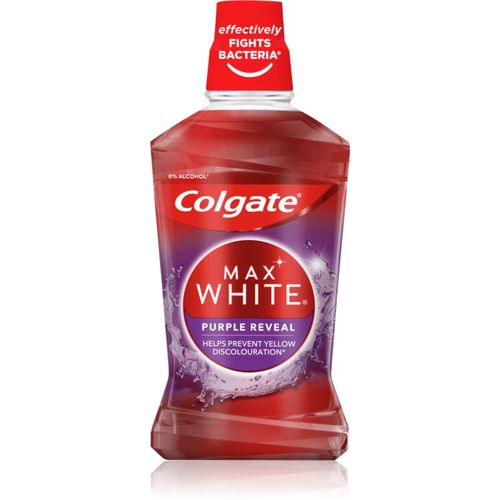 Max White Purple Reveal enjuague bucal con efecto blanqueador 500 ml - Colgate - Modalova
