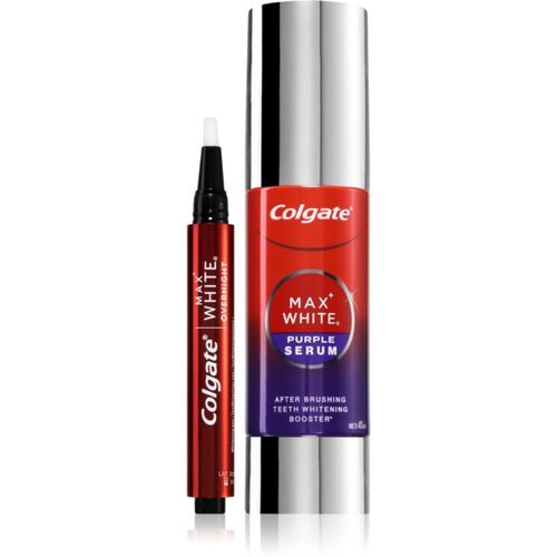 Max White Pen + Purple Serum Set lote de blanqueamiento para dientes - Colgate - Modalova