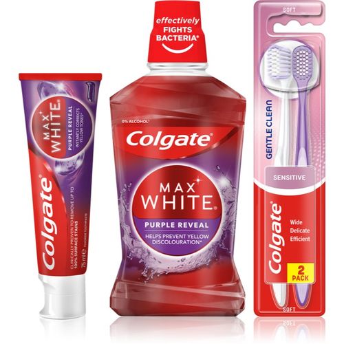 Max White Purple set para dientes - Colgate - Modalova