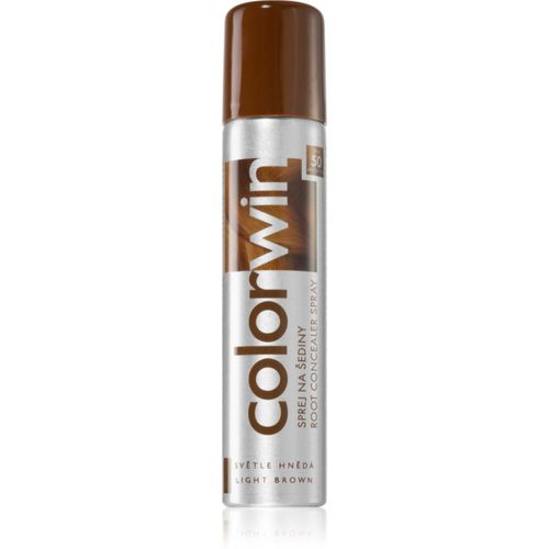 Hair spray retoca-raíces instantáneo tono Light Brown 75 ml - Colorwin - Modalova