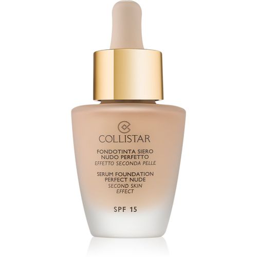 Serum Foundation Perfect Nude fondotinta illuminante per un look naturale SPF 15 colore 1 Ivory 30 ml - Collistar - Modalova