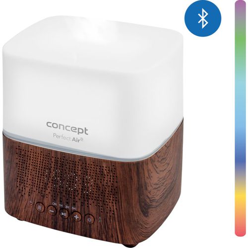 DF2011 Perfect Air Dark Wood difusor de aromas reproductor y despertador con bluetooth 1 ud - Concept - Modalova