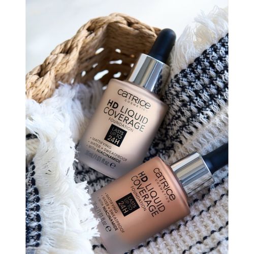 HD Liquid Coverage maquillaje tono 032 - Nude Beige 30 ml - Catrice - Modalova