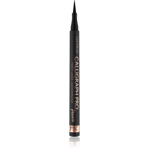 Calligraph Pro Precise 24h Matt delineador de ojos en lápiz resistente al agua tono 010 Intense Black Waterproof 1,2 ml - Catrice - Modalova