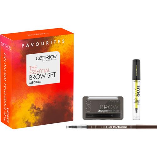 The Essential Brow Augenbrauen-Set Medium Farbton - Catrice - Modalova