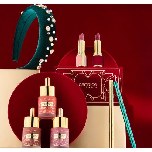 FESTIVE TREASURES barra de labios hidratante efecto brillo tono C02 Kissberry 3,2 g - Catrice - Modalova