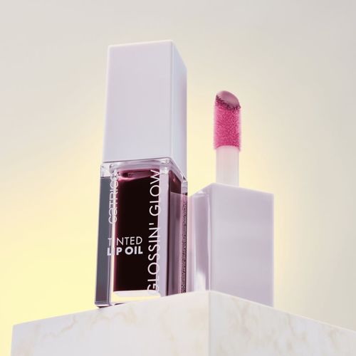 Glossin' Glow Tinted Lip Oil bálsamo labial con color con efecto humectante tono 070 Make A Move 4 ml - Catrice - Modalova