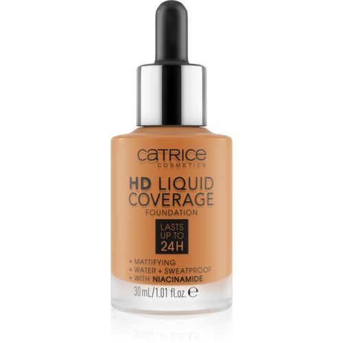 HD Liquid Coverage maquillaje tono 082 Warm Caramel 30 ml - Catrice - Modalova