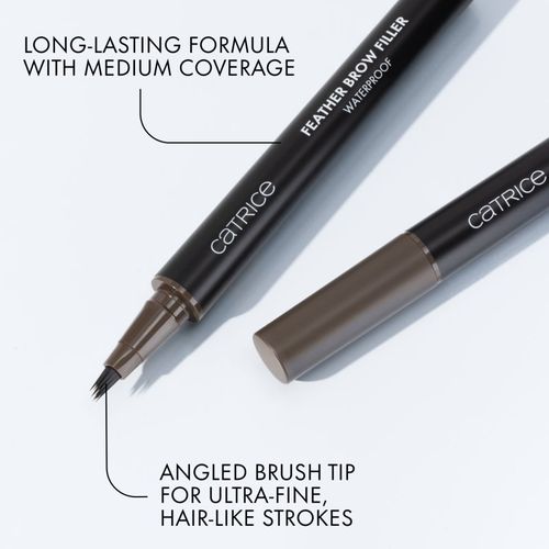 Feather Brow Filler lápiz de cejas resistente al agua tono 020 Medium Brown 0.5 ml - Catrice - Modalova