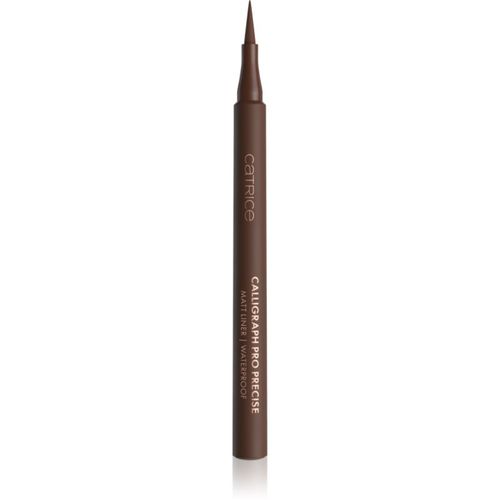 Calligraph Pro Precise Matt Liner delineador con corrector resistente al agua tono 020 Espresso Brown 1 ml - Catrice - Modalova